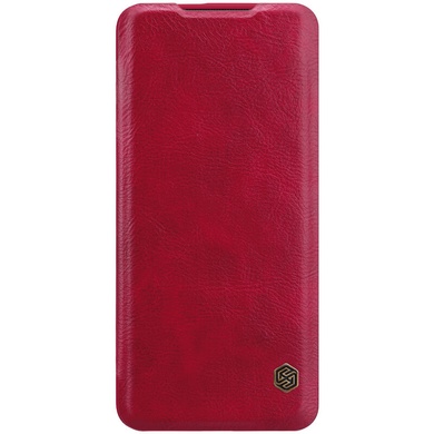 Кожаный чехол (книжка) Nillkin Qin Series для OnePlus 7 Pro Красный