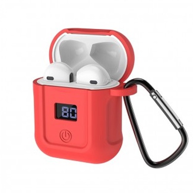 Bluetooth навушники HOCO S11 + червоний силіконовий футляр