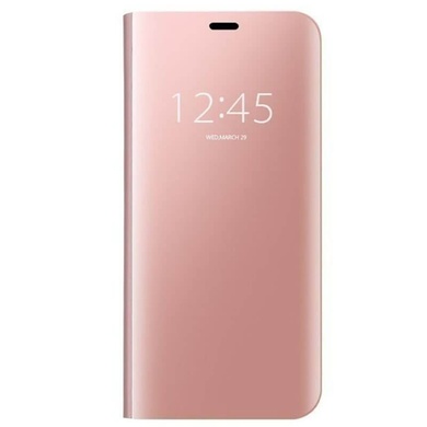 Чехол-книжка Clear View Standing Cover для Huawei Y5p Rose Gold