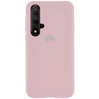 Чехол Silicone Cover Full Protective (AA) для Huawei Honor 20 / Nova 5T, Розовый / Pink Sand