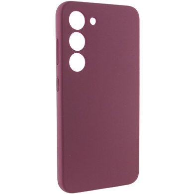 Чехол Silicone Cover Lakshmi Full Camera (AAA) для Samsung Galaxy S24+ Розовый / Barbie pink