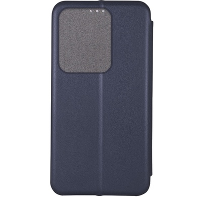 Кожаный чехол (книжка) Classy для Xiaomi Redmi Note 13 4G Темно-синий