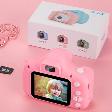 Дитяча фотокамера D32, pink