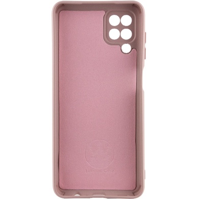 Чехол Silicone Cover Lakshmi Full Camera (A) для Samsung Galaxy A12 / M12 Розовый / Pink Sand