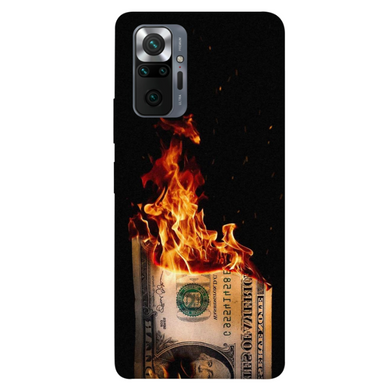 TPU чохол Money для Xiaomi Redmi Note 10 Pro, Fire Money