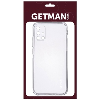 TPU чехол GETMAN Clear 1,0 mm для Samsung Galaxy M31s, Прозрачный
