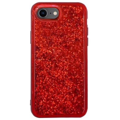 TPU+PC чехол Sparkle (glitter) для Apple iPhone 7 / 8 / SE (2020) (4.7"), Красный