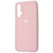 Чехол Silicone Cover Full Protective (AA) для Huawei Honor 20 / Nova 5T, Розовый / Pink Sand