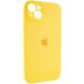 Чохол Silicone Case Full Camera Protective (AA) для Apple iPhone 13 (6.1 "), Желтый / Yellow