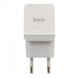 СЗУ HOCO C22A USB Charger 2.4A (+ кабель microUSB), Белый