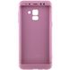 Пластикова накладка GKK LikGus 360 градусів для Samsung A530 Galaxy A8 (2018), Розовый / Rose Gold