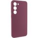 Чохол Silicone Cover Lakshmi Full Camera (AAA) для Samsung Galaxy S24+, Бордовый / Plum
