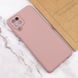 Чехол Silicone Cover Lakshmi Full Camera (A) для Samsung Galaxy A12 / M12 Розовый / Pink Sand