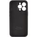 Чехол Silicone Case Full Camera Protective (AA) для Apple iPhone 13 Pro Max (6.7") Черный / Black
