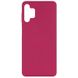 Чехол Silicone Cover Full without Logo (A) для Samsung Galaxy A32 5G, Бордовый / Marsala