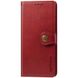 Кожаный чехол книжка GETMAN Gallant (PU) для Xiaomi Poco F5 Красный
