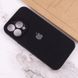 Чохол Silicone Case Full Camera Protective (AA) для Apple iPhone 13 Pro Max (6.7 "), Чорний / Black