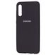 Чохол Silicone Cover Full Protective (AA) для Samsung Galaxy A70 (A705F), Чорний / Black