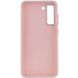 TPU чехол Bonbon Metal Style для Samsung Galaxy S24+ Розовый / Light pink