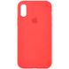 Чохол Silicone Case Full Protective (AA) для Apple iPhone XR (6.1 "), Оранжевый / Pink citrus