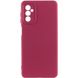 Чохол Silicone Cover Lakshmi Full Camera (AAA) для Samsung Galaxy A34 5G, Бордовый / Plum