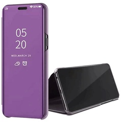 Чехол-книжка Clear View Standing Cover для Samsung Galaxy A02s / M02s Фиолетовый