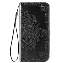 Кожаный чехол (книжка) Art Case с визитницей для Huawei Honor 8X Черный