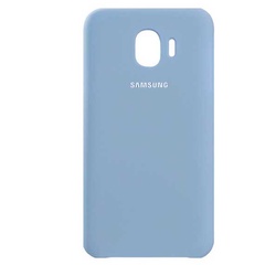 Чохол Silicone Cover (AA) для Samsung J400F Galaxy J4 (2018), Голубой / Lilac Blue