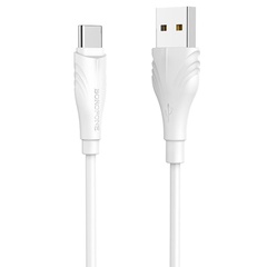 Дата кабель Borofone BX18 Optimal USB to Type-C (1m), Белый