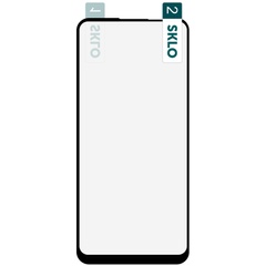 Гибкое защитное стекло SKLO Nano (тех.пак) для Samsung Galaxy A11 Черный