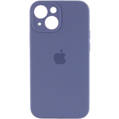 Чохол Silicone Case Full Camera Protective (AA) для Apple iPhone 13 (6.1 "), Сірий / Lavender Gray