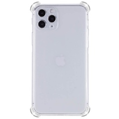 TPU чехол GETMAN Ease logo усиленные углы для Apple iPhone 12 Pro Max (6.7") Бесцветный (прозрачный)