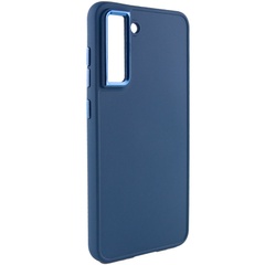 TPU чохол Bonbon Metal Style для Samsung Galaxy S24+, Синій / Cosmos Blue