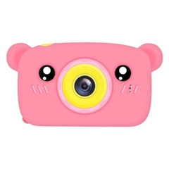 Детская фотокамера Baby Photo Camera Bear Розовый