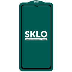 Захисне скло SKLO 5D (тех.пак) для Xiaomi Redmi Note 11E / Poco M5 / Redmi 10 5G, Чорний