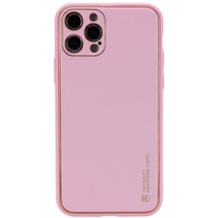 Шкіряний чохол Xshield для Apple iPhone 13 Pro (6.1"), Рожевий / Pink