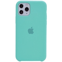 Чохол Silicone Case (AA) для Apple iPhone 11 Pro Max (6.5 "), Бірюзовий / Ice Blue