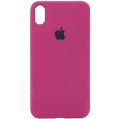 Чохол Silicone Case Full Protective (AA) для Apple iPhone XR (6.1 "), Бордовый / Maroon