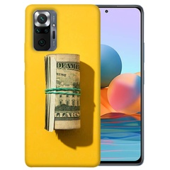 TPU чехол Money для Xiaomi Redmi Note 10 Pro, Yellow Money