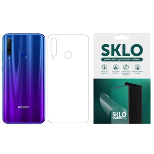 Защитная гидрогелевая пленка SKLO (тыл) для Huawei P30 Прозрачный