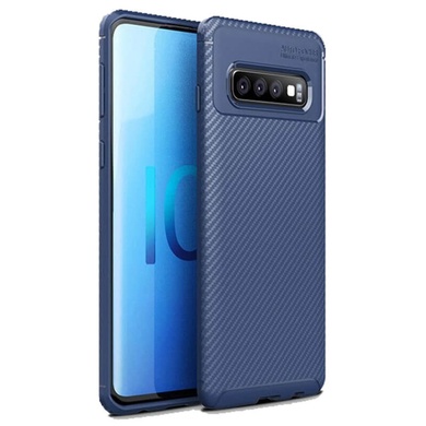 TPU чехол iPaky Kaisy Series для Samsung Galaxy S10+ Синий