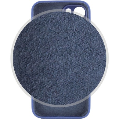 Чехол Silicone Case Full Camera Protective (AA) для Apple iPhone 14 Plus (6.7") Синий / Deep navy