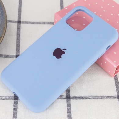 Чохол Silicone Case Full Protective (AA) для Apple iPhone 11 (6.1"), Голубой / Lilac Blue
