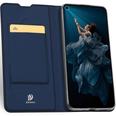 Чехол-книжка Dux Ducis с карманом для визиток для Huawei Honor 20 / Nova 5T Синий