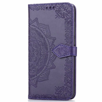 Кожаный чехол (книжка) Art Case с визитницей для Xiaomi Mi 8 Lite / Mi 8 Youth (Mi 8X) Фиолетовый