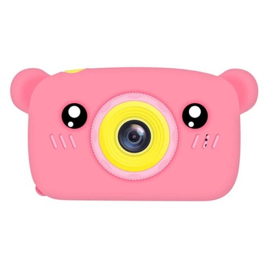 Дитяча фотокамера Baby Photo Camera Bear, Розовый