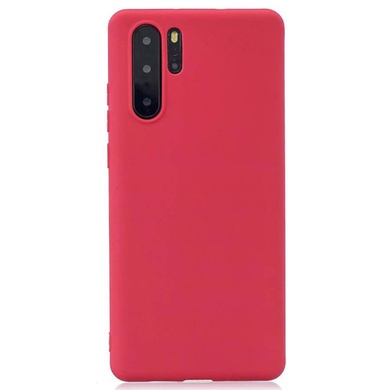 Силиконовый чехол Candy для Huawei P30 Pro Красный