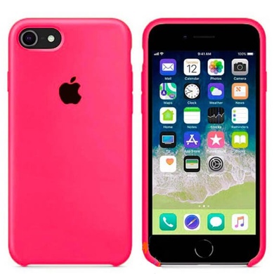 Чохол Silicone Case (AA) для Apple iPhone 7/ 8 (4.7 "), Розовый / Barbie pink