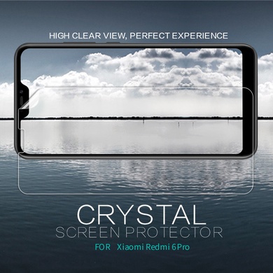 Захисна плівка Nillkin Crystal для Xiaomi Mi A2 Lite / Xiaomi Redmi 6 Pro, Анти-отпечатки