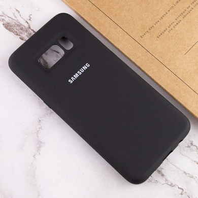 Чехол Silicone Cover Full Protective (AA) для Samsung G950 Galaxy S8 Черный / Black
